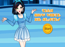 Alba ca Zapada la Patinaj