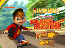 Alvin cu Skateboardul
