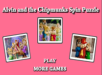 Alvin si Veveritele Puzzle Rotativ