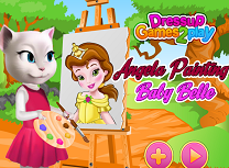 Angela o Picteaza pe Belle