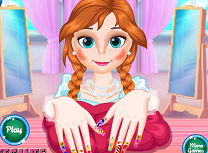 Anna la Salonul de Unghii