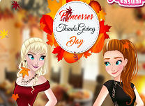 Anna si Elsa de Ziua Recunostintei