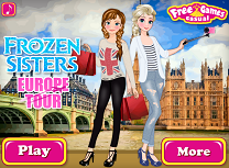 Anna si Elsa in Europa