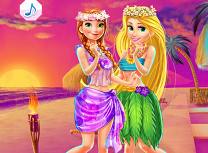 Anna si Rapunzel Cumparaturi in Hawaii
