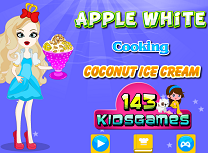 Apple White Gateste Inghetata de Cocos