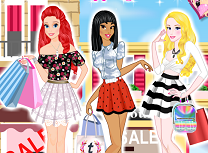 Ariel Jasmine si Aurora la Cumparaturi