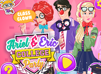 Ariel si Eric Petrecere la Facultate