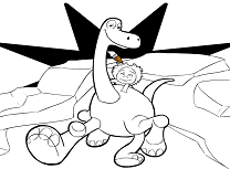 Arlo si Spot de Colorat