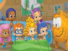 Baloane si Guppy de Facut Puzzle