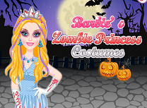 Barbie Costum de Printesa Zombi