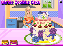 Barbie Decoreaza Tortul