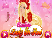Barbie Domnisoara in Rosu