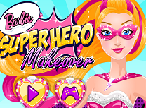 Barbie Machiaj de Super Erou