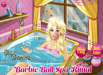 Barbie Spa Inainte de Bal