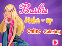 Barbie la Salon de Colorat