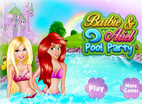 Barbie si Ariel La Piscina