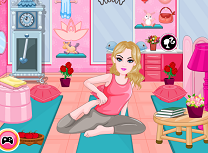 Barbie si Camera de Yoga