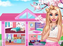 Barbie si Casuta Roz