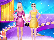 Barbie si Elsa Super Modele