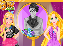 Barbie si Rapunzel Concursul Dragostei