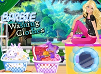 Barbie si Spalatul Hainelor