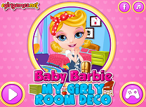 Bebelusa Barbie Decoreaza Camera