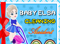 Bebelusa Elsa Accident la Curatenie