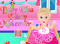 Bebelusa Elsa Pregatiri Pentru Petrecere