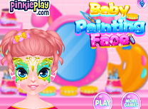 Bebelusa si Picturile pe Fata