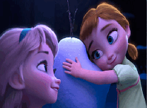 Bebelusele Anna si Elsa Puzzle