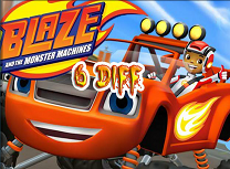 Blaze si Masinile Monstru 6 Diferente