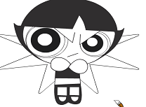 Buttercup de Colorat