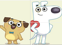 Cainele Iubeste Cartile Puzzle