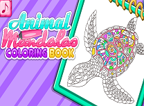 Carte de Colorat cu Animale