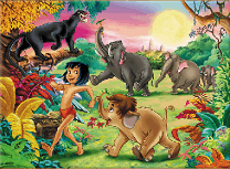 Cartea Junglei Puzzle