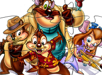 Chip si Dale Puzzle
