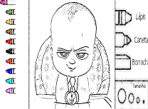 Cine-i Sef Acasa de Colorat