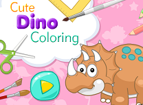 Coloreaza Dinozaurul