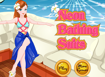 Costume de Baie de Neon