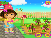 Dora decoreaza Gradina