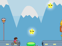 Dora se Plimba cu Bicicleta