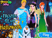 Echipa Frozen de Halloween