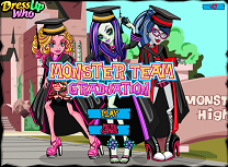 Echipa Monster High la Absolvire