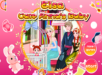 Elsa Are Grija de Bebelusul Annei