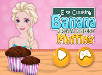 Elsa Gateste Briose cu Crema de Banane