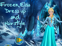 Elsa Imbracat si Coafat