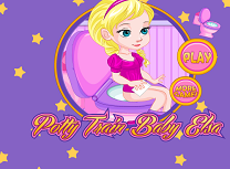 Elsa Invata sa Foloseasca Toaleta