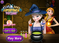 Elsa si Anna Potiuni Pentru Super Puteri