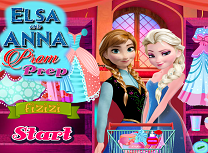 Elsa si Anna Pregatiri de Bal