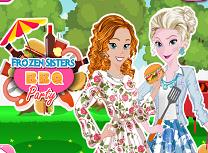 Elsa si Anna la Gratar